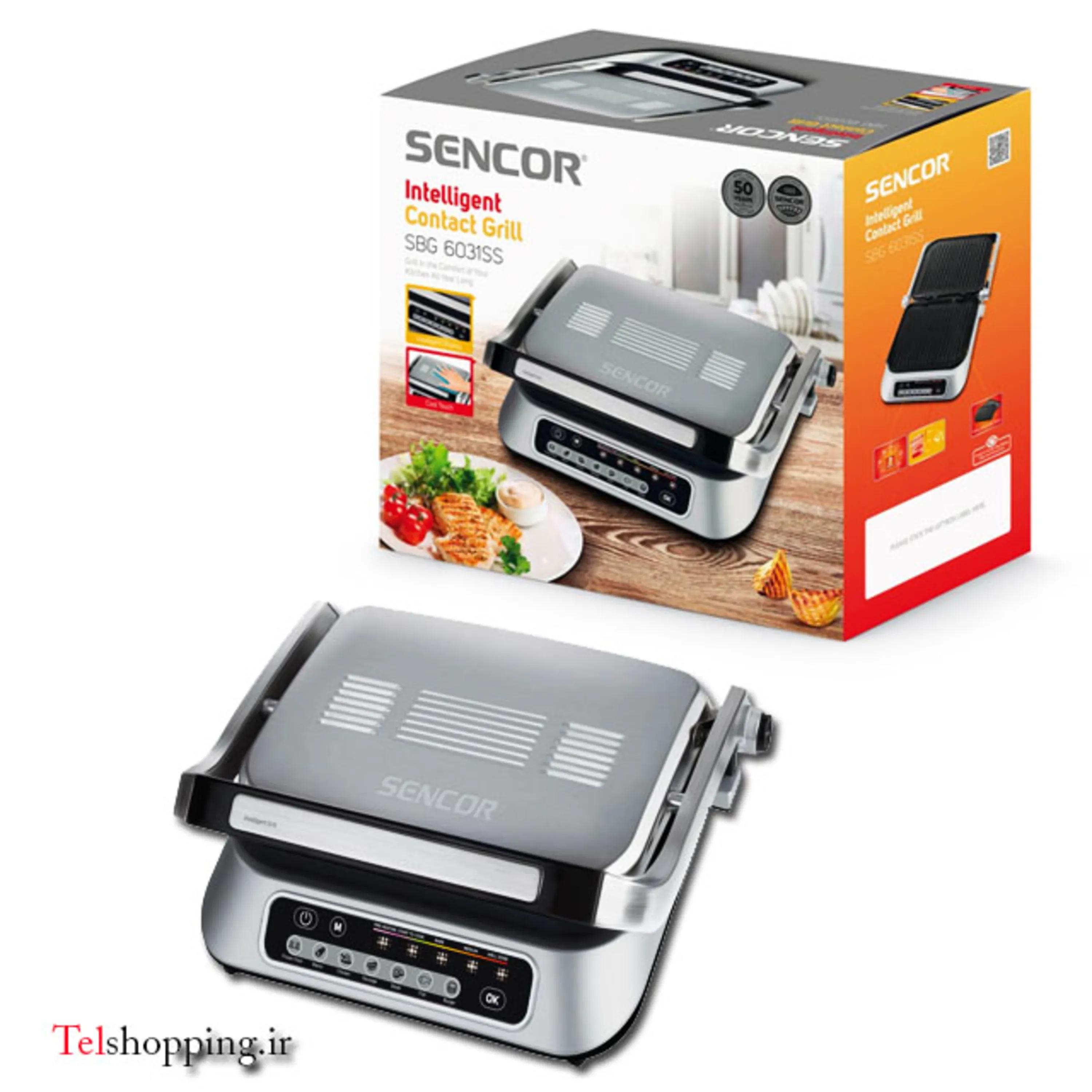 گریل سنکور مدل SBG6031SS